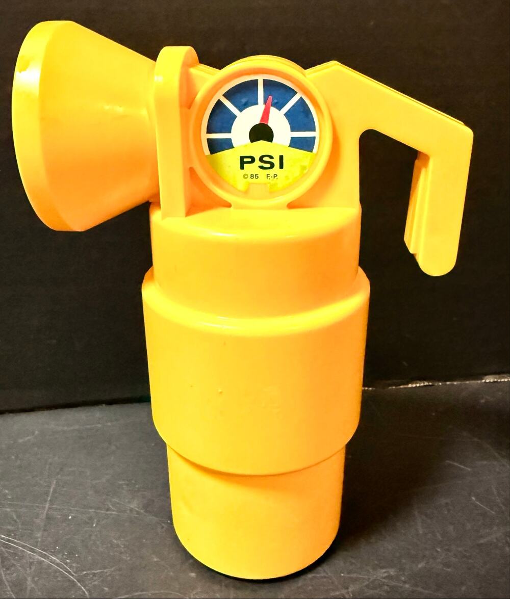 fire extinguisher from the 1985 Fisher-Price Fire Truck Activity